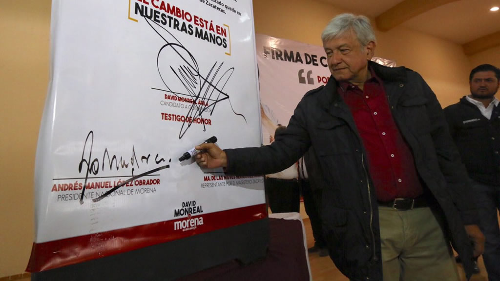 La grafología de Andrés Manuel López Obrador