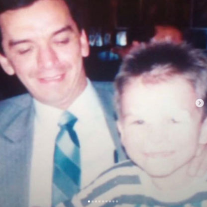 políticos celebran a sus padres
