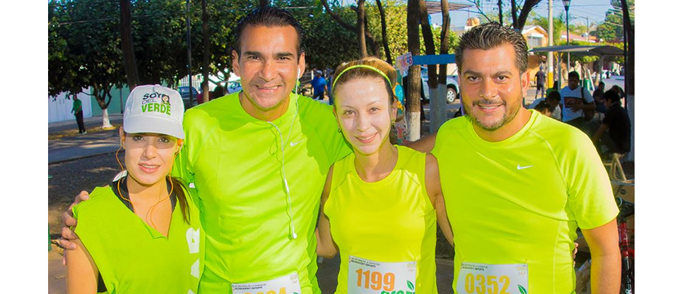 Luis Armando Melgar se pone los tenis