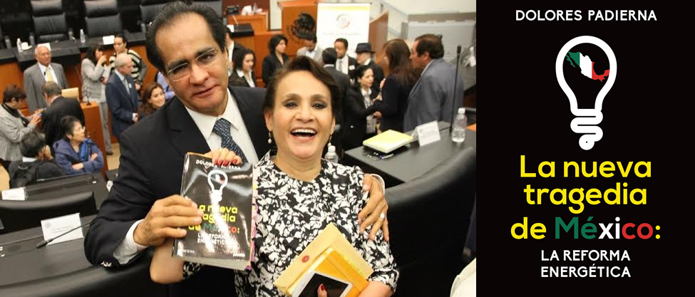 Dolores Padierna presenta libro junto a su familia